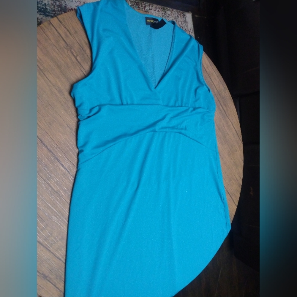 Metrostyle XL teal Dress